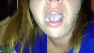 Slutty woman wants him to cum in mouth